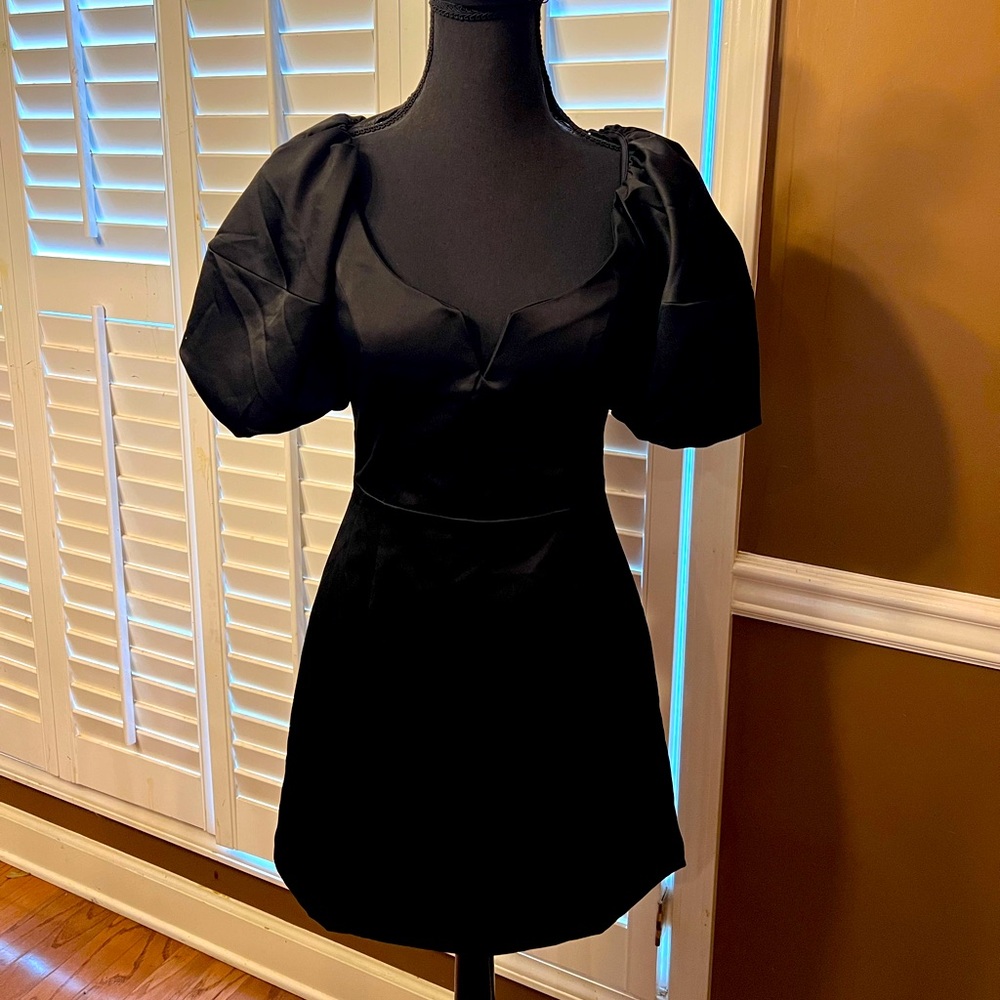 Do+Be puff sleeve dress size small